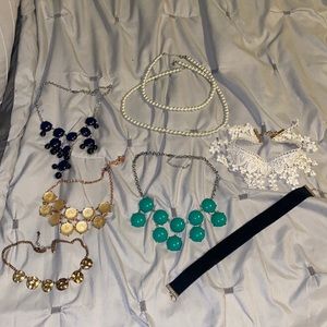Different necklaces